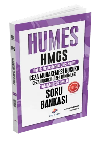 Dizgi Kitap Yayınları 2025 Humes HMGS Ceza Muhakemesi Hukuku, Ceza Hukuku Özel Hükümler Tamamı Çözümlü Soru Bankası
