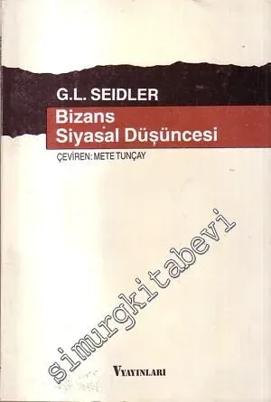 Bizans Siyasal Düşüncesi -        1986