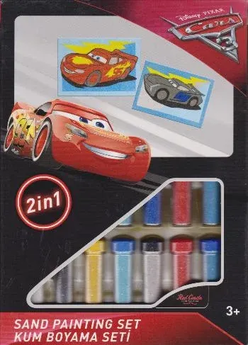 Cars 3 Kum Boyama Seti DS-30