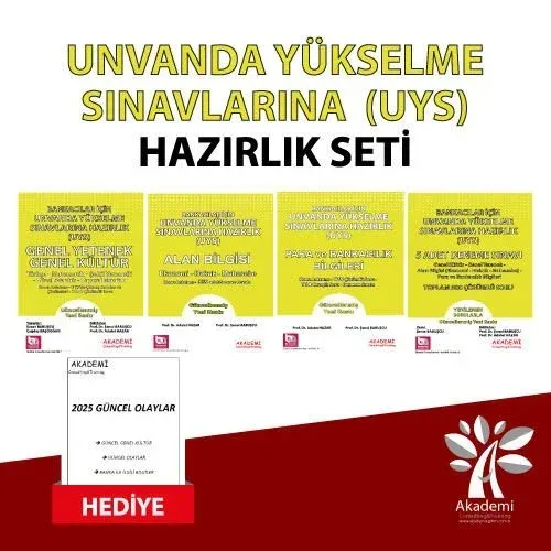 Bankacılar İçin Unvanda Yükselme Sınavlarına Hazırlık 4'lü Set