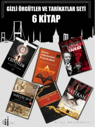 Gizli Örgütler Ve Tarikatlar Seti 6 Kitap