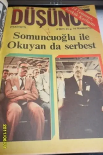 Yeni Düşünce Dergisi (1982 Ciltli) 3. Cilt Yeni Düşünce Dergisi (1982 Ciltli) 3. Cilt