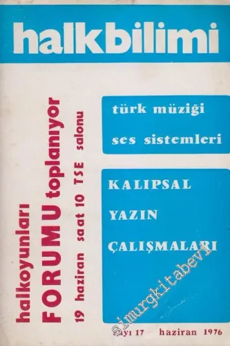 Halkbilimi Aylık Dergi - Sayı: 17      Haziran
