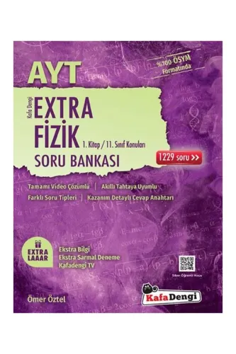 KAFADENGİ AYT EXTRA FİZİK 1.Kitap Soru Bankası
