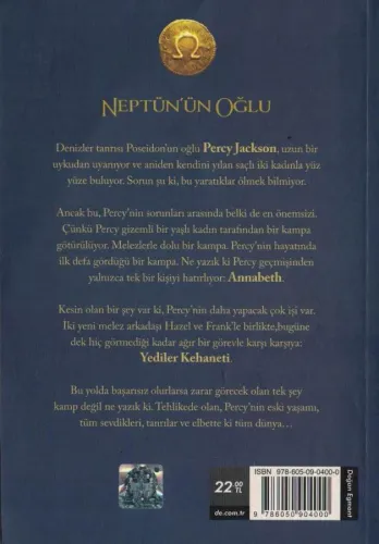 Neptün'ün Oğlu - Olimpos Kahramanları 2 Rick Riordan Doğan Egmont %62 