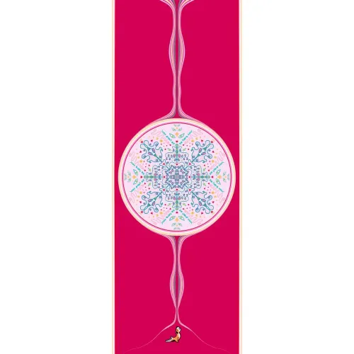 Mandala Series 4.1 mm Be Here Now Doğal Kauçuk Kaydırmaz Yoga Matı