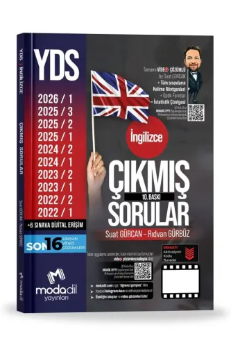 Modadil YDS İngilizce Çıkmış Sorular 2019 2026