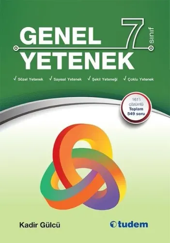 Tudem Yayınları 7. Sınıf Genel Yetenek Tudem