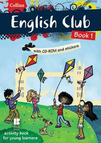 Collins English Club Book 1; Çıkartmalı ve CD'li