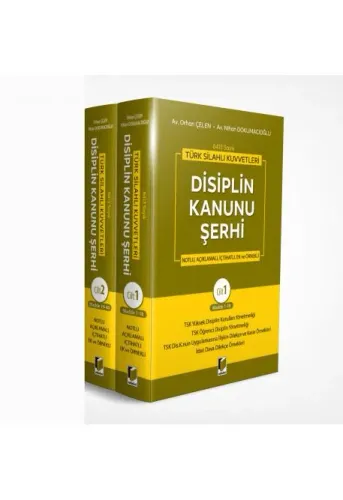 Türk Silahlı Kuvvetleri Disiplin Kanunu Şerhi (2 Cilt)