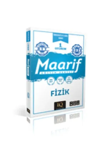 IQ YAYINLARI 1.OTURUM MAARİF FİZİK EĞİTİM SERİSİ