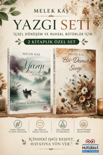 Aşk & Kişisel Gelişim Kitap Seti | İçsel Dönüşüm, Ruhsal Farkındalık ve Hayat Yolculuğu (2 Kitap Seti) / Melek Kaş