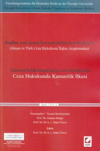 Ceza Hukukunda Kanunilik İlkesi