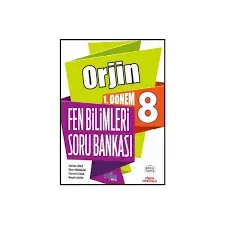 ORJİN 8. SINIF FEN BİLİMLERİ 2.DÖNEM SORU BANKASI SET (2 KİTAP)
