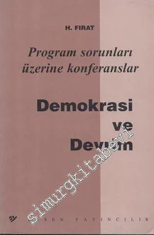 Program Sorunları Üzerine Konferanslar: Demokrasi ve Devrim  -