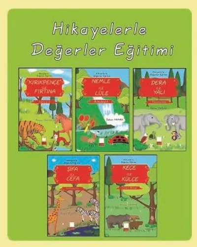 Hikayelerle Değerler Eğitimi Seti (5 Kitap Takım)