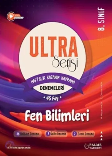 ULTRA Serisi LGS Fen Bilimleri Denemeleri ( Haftalık Kazanım Kavrama ) 45 Föy