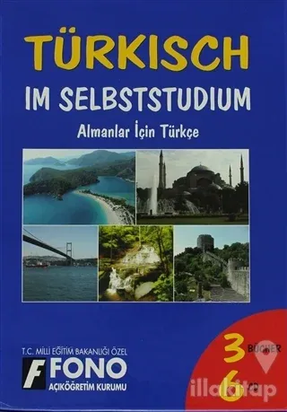 Almanlar için Türkçe Seti (Türkisch im selbststudium) (3 kitap + 6 CD)