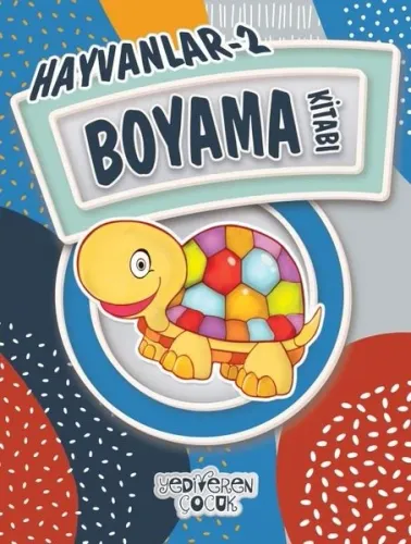 Hayvanlar - 2; Boyama Kitabı