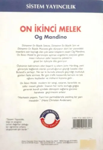 On İkinci Melek Og Mandino Sistem Yayıncılık