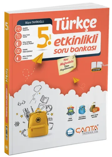 Çanta Yayınları 5. Sınıf Türkçe Etkinlikli Kazanım Soru Bankası