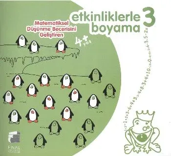 Etkinliklerle Boyama-3: Matematiksel Düşünme Becerisini Geliştiren
