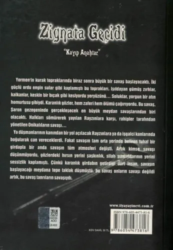 Zignata Geçidi - Kayıp Anahtar Nuray Türk İlya İzmir Yayınevi %50 indi