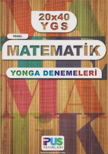 İpus YGS 20*40 Matematik Yonga Denemeleri