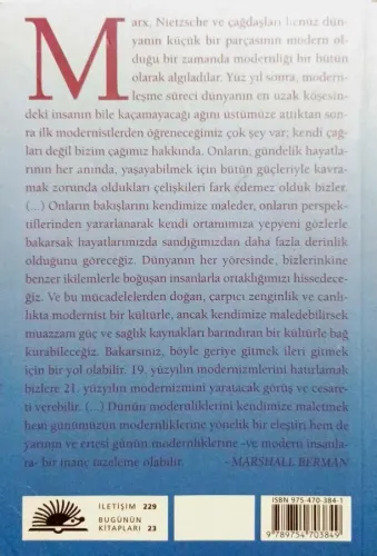 Katı Olan Her Şey Buharlaşıyor Marshall Berman İletişim
