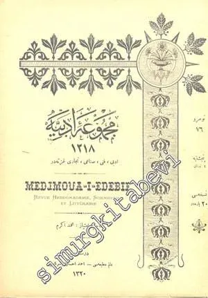 OSMANLICA: Mecmua - i Edebiyye - Yıl: Nisan 1318, Sayı: 76
