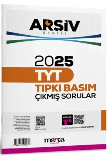 Marka Yayınları 2025 TYT Arşiv Serisi Çıkmış Sorular