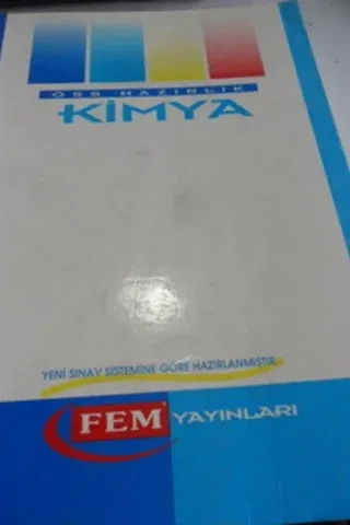 ÖSS Hazırlık Kimya (İkinci El)