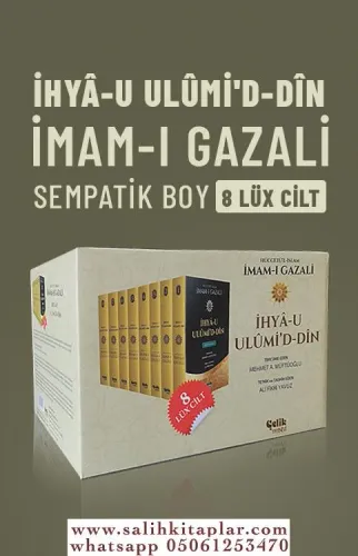 İhyau Ulumid-din | 8 Cilt Takım KÜÇÜK Sempatik Boy