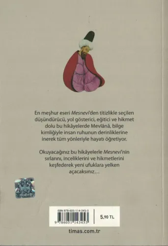 MESNEVİDEN HİKAYELER MEVLANA Süheyl Seçkinoğlu Timaş Yayınları %38 ind