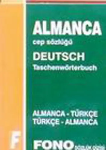 Almanca Cep Sözlüğü; Almanca-Türkçe / Türkçe-Almanca