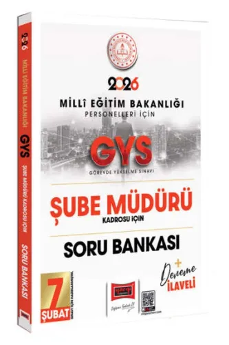 Yargı Yayınları 2026 MEB Personelleri İçin GYS Şube Müdürü Kadrosu İçi