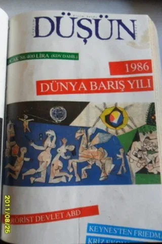 Düşün Dergisi 1985-1986 / 8 Sayı Birlikte Düşün Dergisi 1985-1986 / 8 Sayı Birlikte