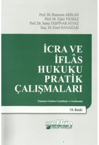 İcra Ve İflas Hukuku Pratik Çalışmaları