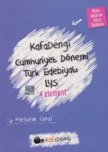 Eksen-Kafadengi LYS Cumhuriyet Dönemi Türk Edebiyatı 4 Element Meltem 