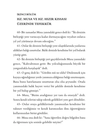 Kur’ân’dan İncelikler
