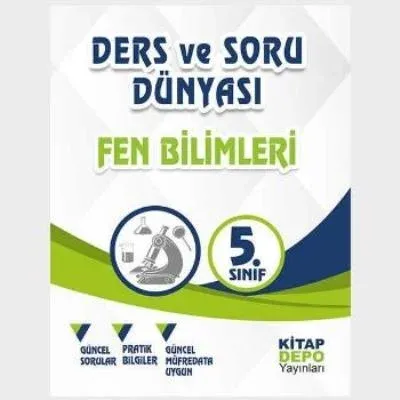 Kitap Depo 5.Sınıf Fen Bilimleri Ders ve Soru Dünyası-YENİ