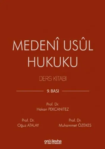 Medeni Usul Hukuku Ders Kitabı
