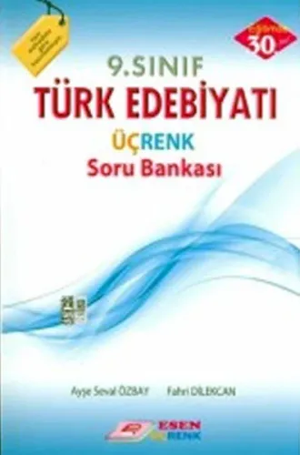 Esen Üçrenk Yayınları 9. Sınıf Türk Dili ve Edebiyatı Soru Bankası Esen Üçrenk