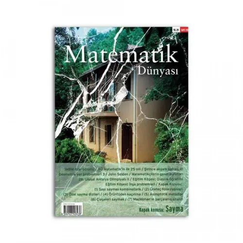 Matematik Dünyası Dergisi Sayı: 113