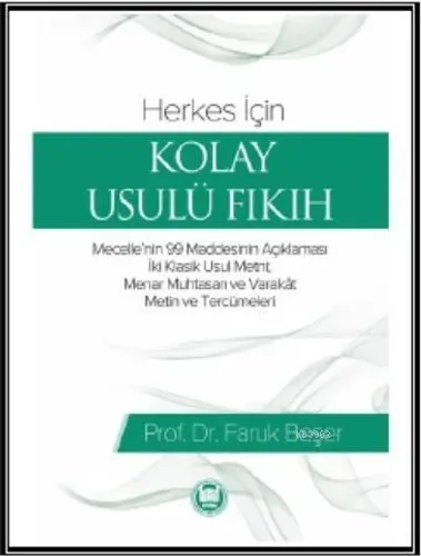 Herkes İçin Kolay Usulü Fıkıh
