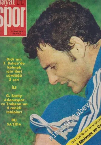Hayat Spor Dergisi - Didi'nin Şartları - Sayı: 7      Nisan