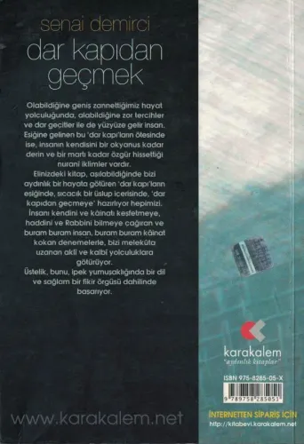 Dar Kapıdan Geçmek Senai Demirci Karakalem %55 indirimli