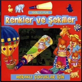 Fenerli Kitaplar: Renkler ve Şekiller (Ciltli)