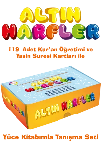 Altın Harfler (Kutulu) (Yüce Kitabımla Tanışma Seti)