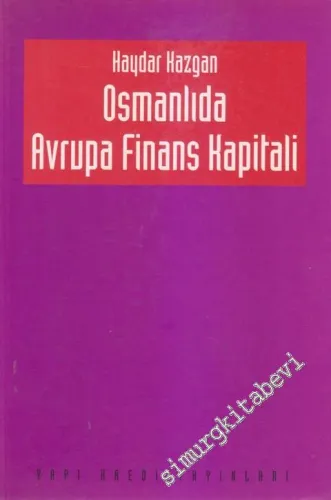 Osmanlıda Avrupa Finans Kapitali